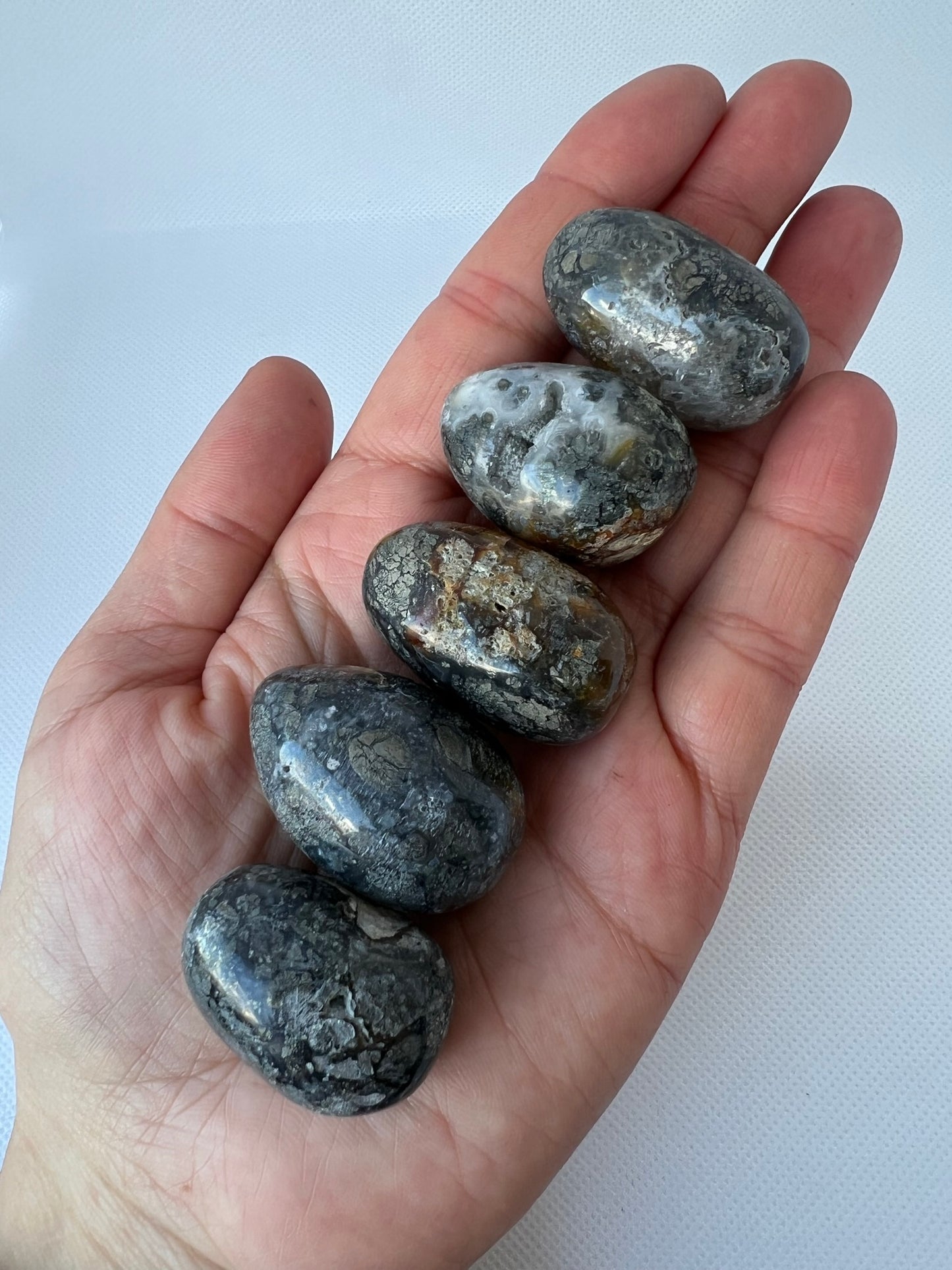 Marcisite Tumbled Stone