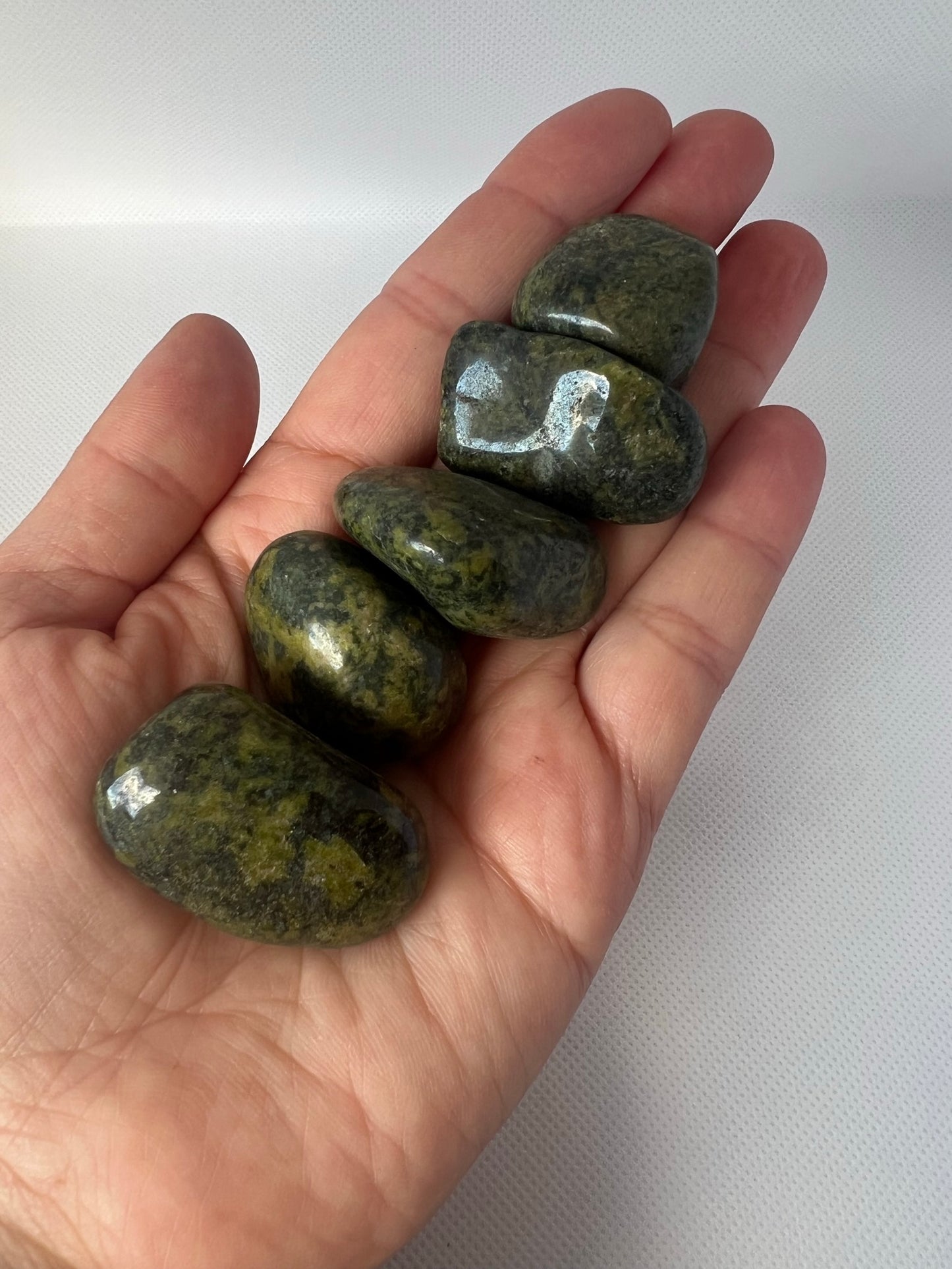 Nephrite Jade Tumbled Stone