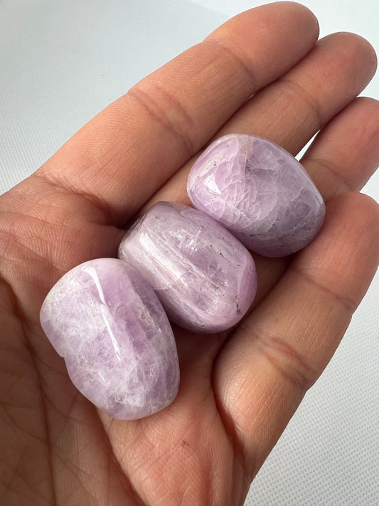 Kunzite Tumbled Stone