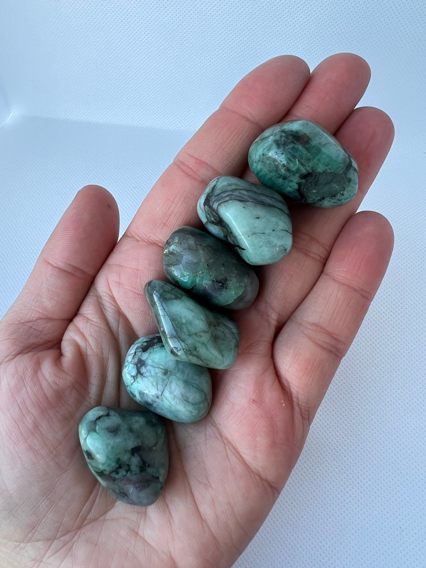 Emerald Tumbled Stone